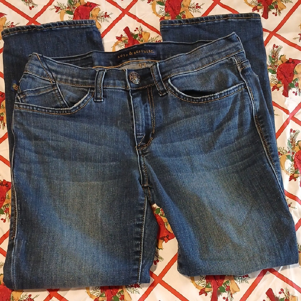Rock & Republic Women's Blue Jeans 6